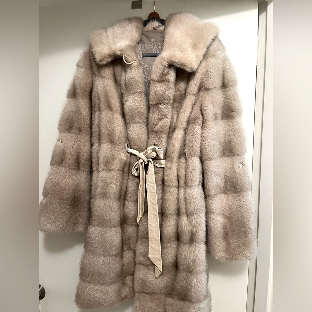Mink coat